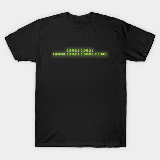 [beep boop] GO AWAY! T-Shirt by ACraigL